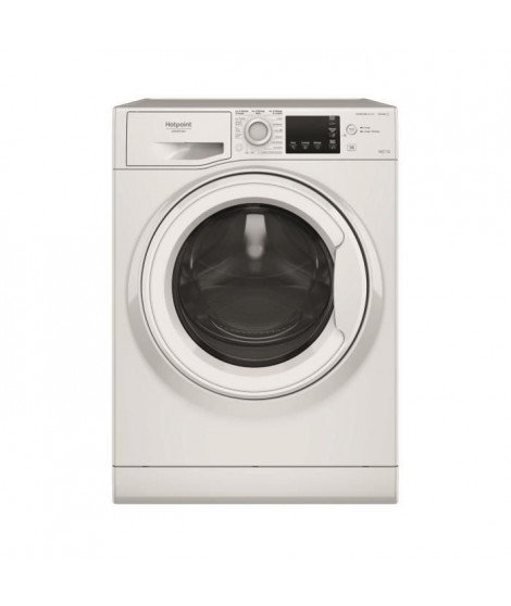 Lave-linge HOTPOINT NDB10725WAFR Blanc