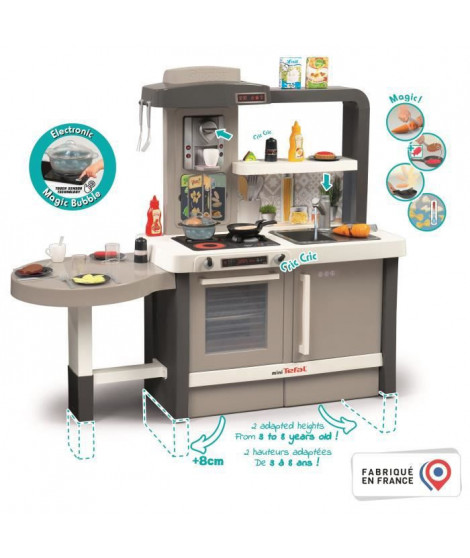 Tefal cuisine évolutive - 2 hauteurs possibles - 40 accessoires - des 3 ans