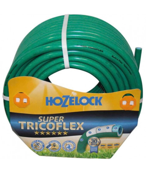 Tuyau d'arrosage HOZELOCK Super Tricoflex Ultimate Ø 15 mm Longueur 50 m (139126)