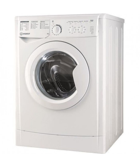 Lave-linge hublot INDESIT EWC61051WFRN - 6 kg - Classe A++ - 1000 tours/min - Blanc