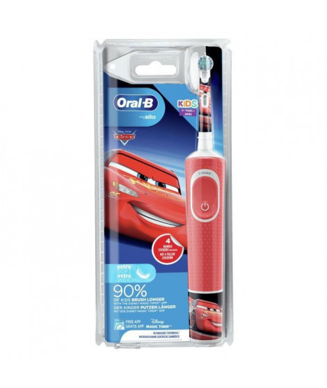 Oral-B Brosse a Dents Électrique Kids Cars +3ans