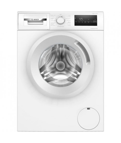 Lave-linge hublot BOSCH WAN28248FR SER4 - 8 kg - Induction - L60cm - 1400 trs/min - Blanc