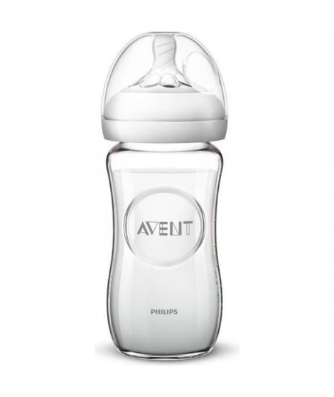 PHILIPS AVENT SCF053/17 Biberon Natural Verre 240ml