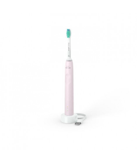 PHILIPS SONICARE HX3671/14 Brosse a dents électrique - Autonomie 14 jours - Capteur de pression - Smart Timer - Rose