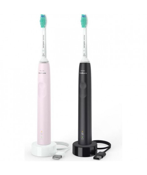 PHILIPS HX3675/15 - Brosse a dent éléctrique Sonic 3100 Series - Technologie Sonic - Minuteur - Easy-start program