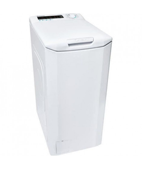 Lave-linge top CANDY CSTG27TMVE/1 - 7 kg - Classe A+++ - 1200 tours/min - Blanc