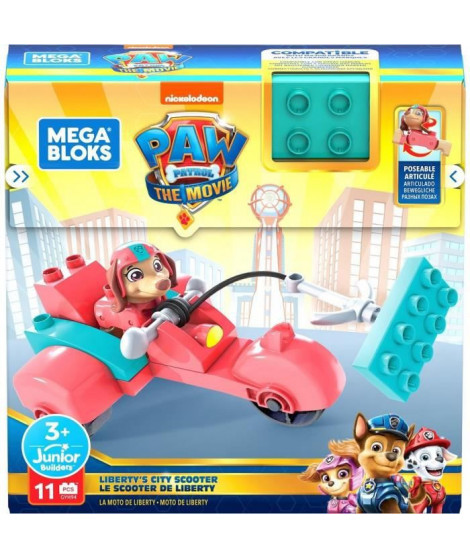 Mega Bloks - Scooter de Liberty Pat' Patrouille - Briques de construction - Des 3 ans