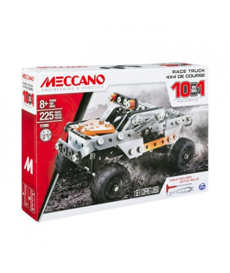 MECCANO 4X4 Suv - 10 Modeles a construire - Jeu de construction