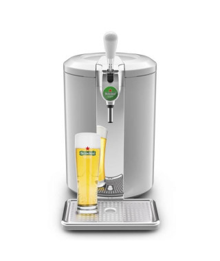 KRUPS Beertender VB452E10 Compact Machine a biere pression, Compatible fûts de 5L, Température parfaite, Biere fraîche et mou…