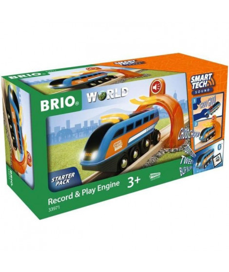 Brio World Locomotive a Enregistreur vocal Smart Tech Sound  - STEM - Circuit de train en bois - Ravensburger - Des 3 ans - 3…