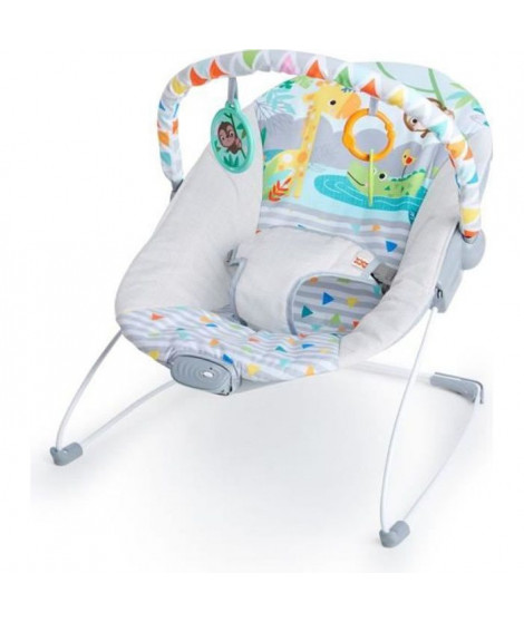 BRIGHT STARTS Transat pour bébé - vibrant - safari fun