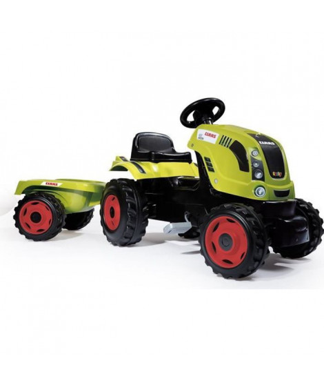 SMOBY CLASS Tracteur a pédales Farmer XL + Remorque - Vert