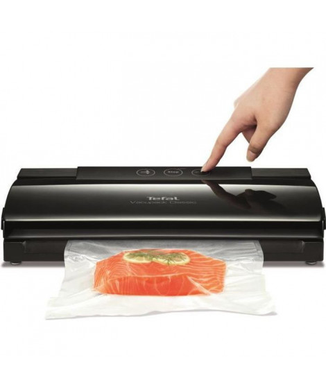 TEFAL YY3106FB Appareil de mise sous vide - Vacupack Classic + Lots de sacs et rouleaux - Noir