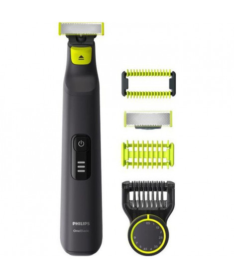 PHILIPS Oneblade Pro QP6530/99 Rasoir / Tondeuse Barbe - Lot de QP6530/15 + QP610/55