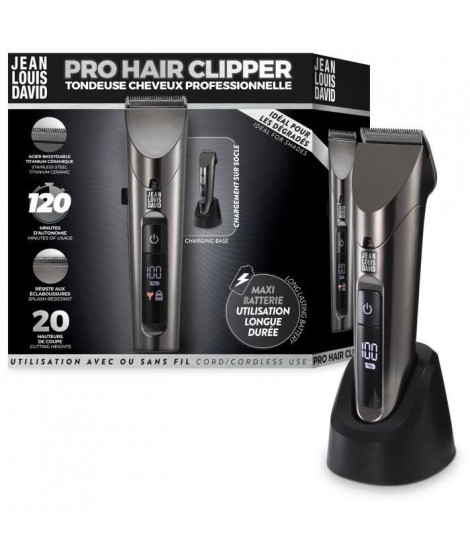 Tondeuse Pro Hair Clipper - JEAN LOUIS DAVID