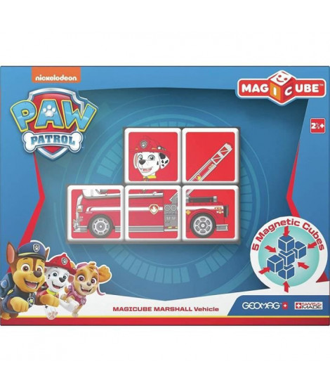 MAGICUBE - Pat' Patrouille Véhicule Marcus (5 Cubes) - Modele Aléatoire