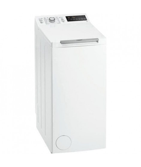 Lave-linge top HOTPOINT WMTG722UFRN/N -7 kg - Classe A+++ - 1200 tours/min - Blanc