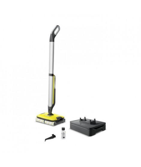 KARCHER FC7 - Aspirateur Laveur sans fil - Multifonctions 3 en 1 - Aspire, Lave, Seche en un passage - Eau et Poussiere