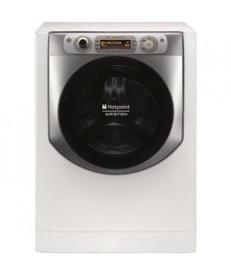 Lave-linge hublot HOTPOINT AQ114D497SDEUN Aqualtis - 11 kg - Classe A+++ - 1400 tours/min - Blanc