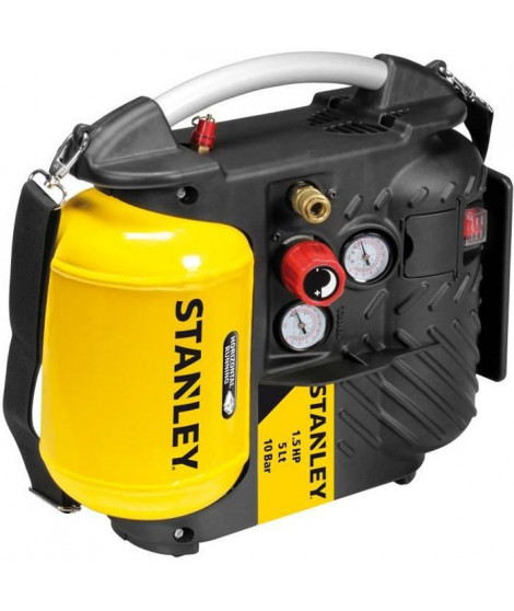 STANLEY Compresseur d'air 5 L 1,5 HP ultraportatif