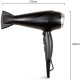 Seche-cheveux - DOMO - DO1093HD -  2 vitesses et 3 réglages de température - Fonction Coolshot