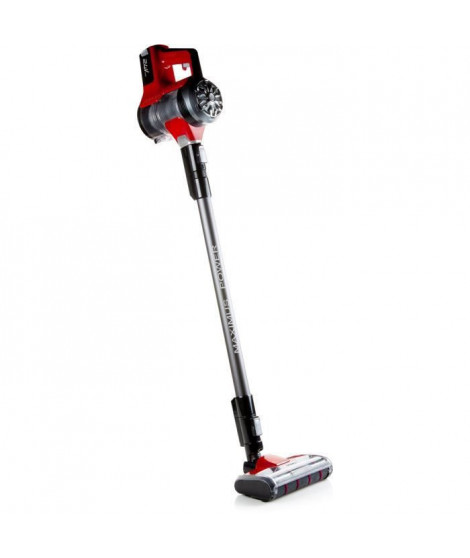 DOMO DO226SV- Aspirateur balai sans fil 2-en-1 - 24V - Systeme cyclonique - Autonomie 25min - Réservoir poussiere 0,4L