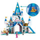 LEGO 43206 Disney Le Château de Cendrillon et du Prince Charmant, Maison de Poupée Jouet, Figurines Princesses Disney, Enfant…