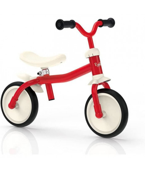 Smoby - Draisienne Rookie - Vélo Enfant Léger en Métal - Selle Egonomique Réglable - Roues Silencieuses - Guidon Ajustable