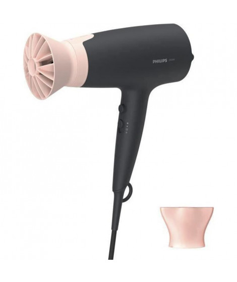 PHILIPS BHD350/10 Seche-cheveux Séries 3000 - 2100W - 6 combinaisons vitesse/T - Fonction ionique - ThermoProtect