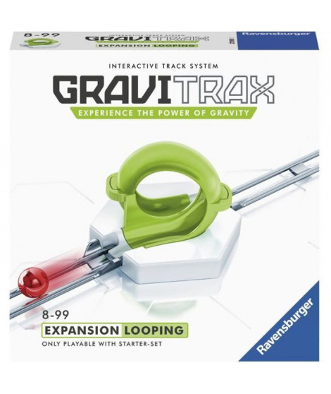 GraviTrax Bloc d'action Looping - Jeu de construction STEM - Circuit de billes créatif - Ravensburger- des 8 ans