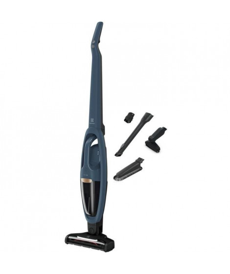 ELECTROLUX WQ61-46DB - Aspirateur balai sans fil 3-en-1-  4 accessoires - filtration 99,9% - brosse motorisée tous sols avec LED