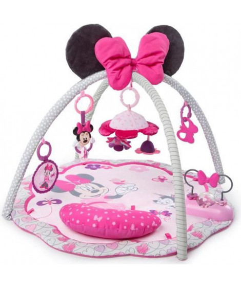 MINNIE Tapis d'Eveil Garden Fun, Jouets Détachables, Musique, Des la Naissance