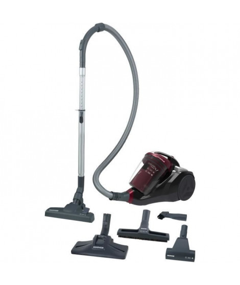 HOOVER CH50PET Aspirateur traineau sans sac 4A+AAA - 76dB - Spécial poils d'animaux