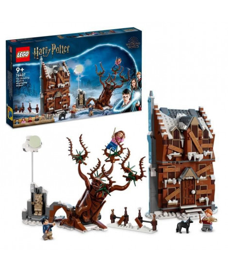 LEGO 76407 Harry Potter La Cabane Hurlante et le Saule Cogneur, Jouet sur Prisonnier d'Azkaban, Set pour Enfants de 9 ans, Ca…