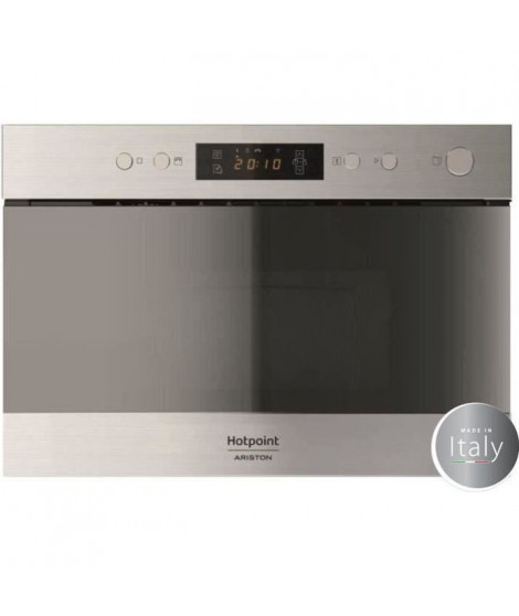 HOTPOINT MN212IXHA - Micro ondes encastrable inox - 22L - 750 W