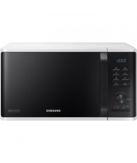 SAMSUNG - Micro-ondes solo 23l/Contrôle électronique + bouton/Fonction maintien au chaud/Décongélation Quick Defrost/Cocotte …