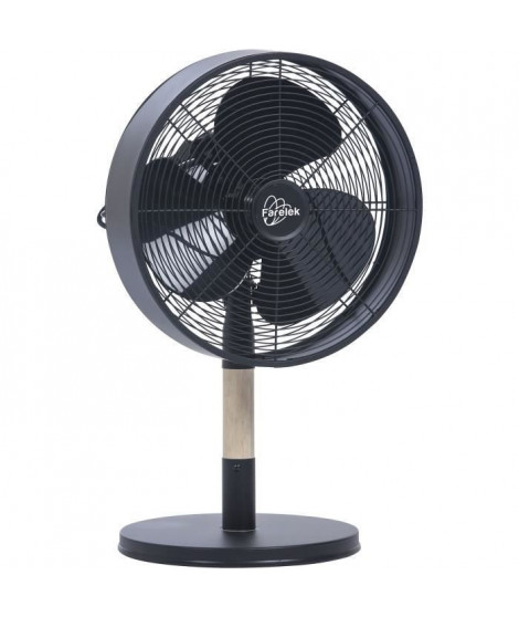 Ventilateur de table - FLORIDA -  30cm bois et metal - 35w