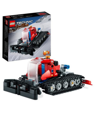 LEGO Technic 42148 La Dameuse,  2-en-1, Jouet de Construction, avec Motoneige, Maquette Véhicule