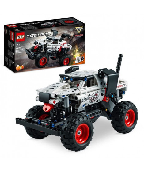 LEGO Technic 42150 Monster Jam Monster Mutt Dalmatien, 2-en1, Monster Truck Jouet, Voiture