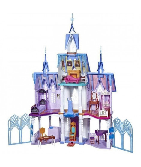 LA REINE DES NEIGES 2 - Coffret Château supreme d'Arendelle - taille de 1,50 m - avec lumieres et 14 accessoires - DISNEY