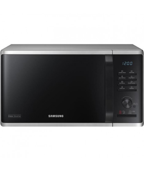 SAMSUNG MS23K3555ES SOLO Micro-ondes 23L - 800 W - 20 programmes - Noir et argent