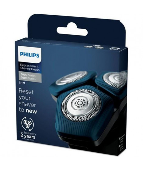 PHILIPS SH71/50 Tetes de rasage de rechange Series 5000 & 7000