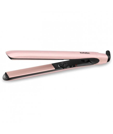 BaByliss Lisseur Rose Blush 235 avec plaques extra-longues en titane-céramique 2498PRE