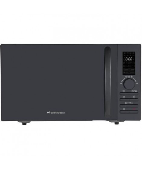 CONTINENTAL EDISON MO23GB Micro-ondes Grill Noir - 23L - 800 W - Grill 1000 W - Pose libre