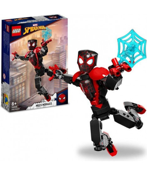 LEGO Marvel 76225 La Figurine de Miles Morales, Jouet Super-Héros, Cadeau Spider-Man