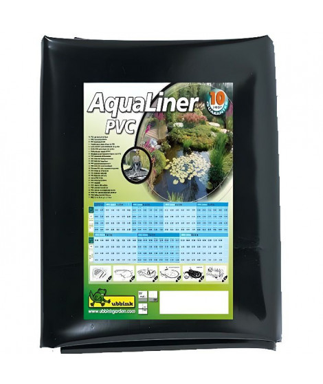 UBBINK Bâche bassin PVC 0,5mm - 4x3m