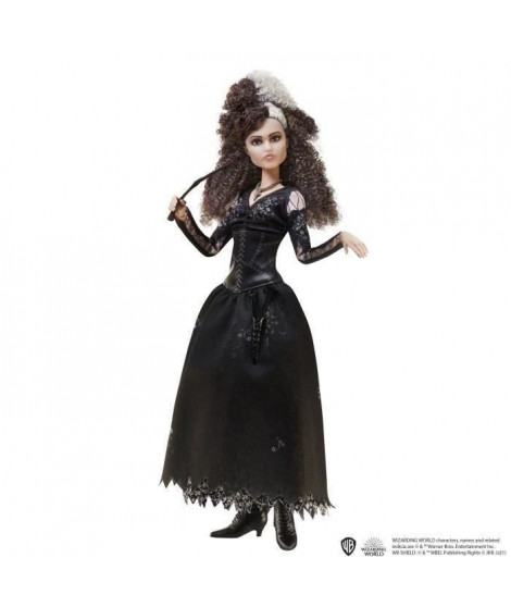 Harry Potter - Poupée Bellatrix Lestrange 25cm - Poupée Figurine - Des 6 ans