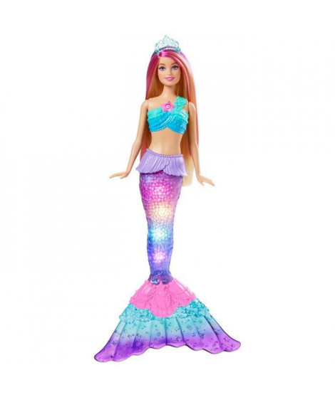 Barbie - Sirene Lumieres De Reve - Poupée - Des 3 ans