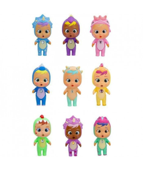 Dino Icy World Cry Babies Magic Tears -Mini poupée a collectionner. A partir de 3 ans