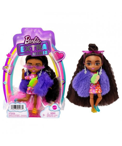 Barbie - Barbie Extra Mini Modele 1 - Poupée - 3 ans et +